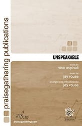 Unspeakable SATB choral sheet music cover